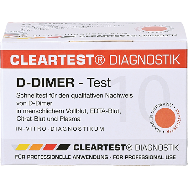 Cleartest D-Dimer Test (5er Pack)